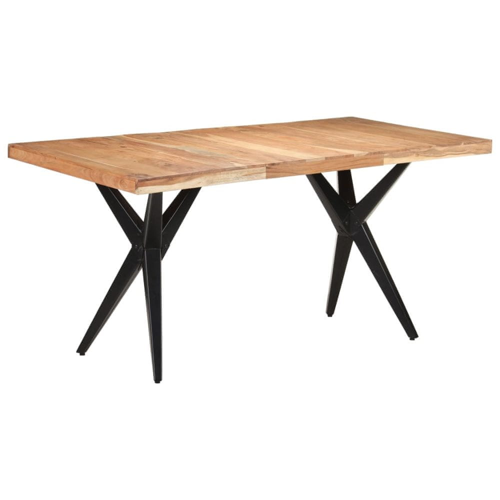 Petromila vidaXL Jedálenský stôl 160x80x76 cm masívne akáciové drevo